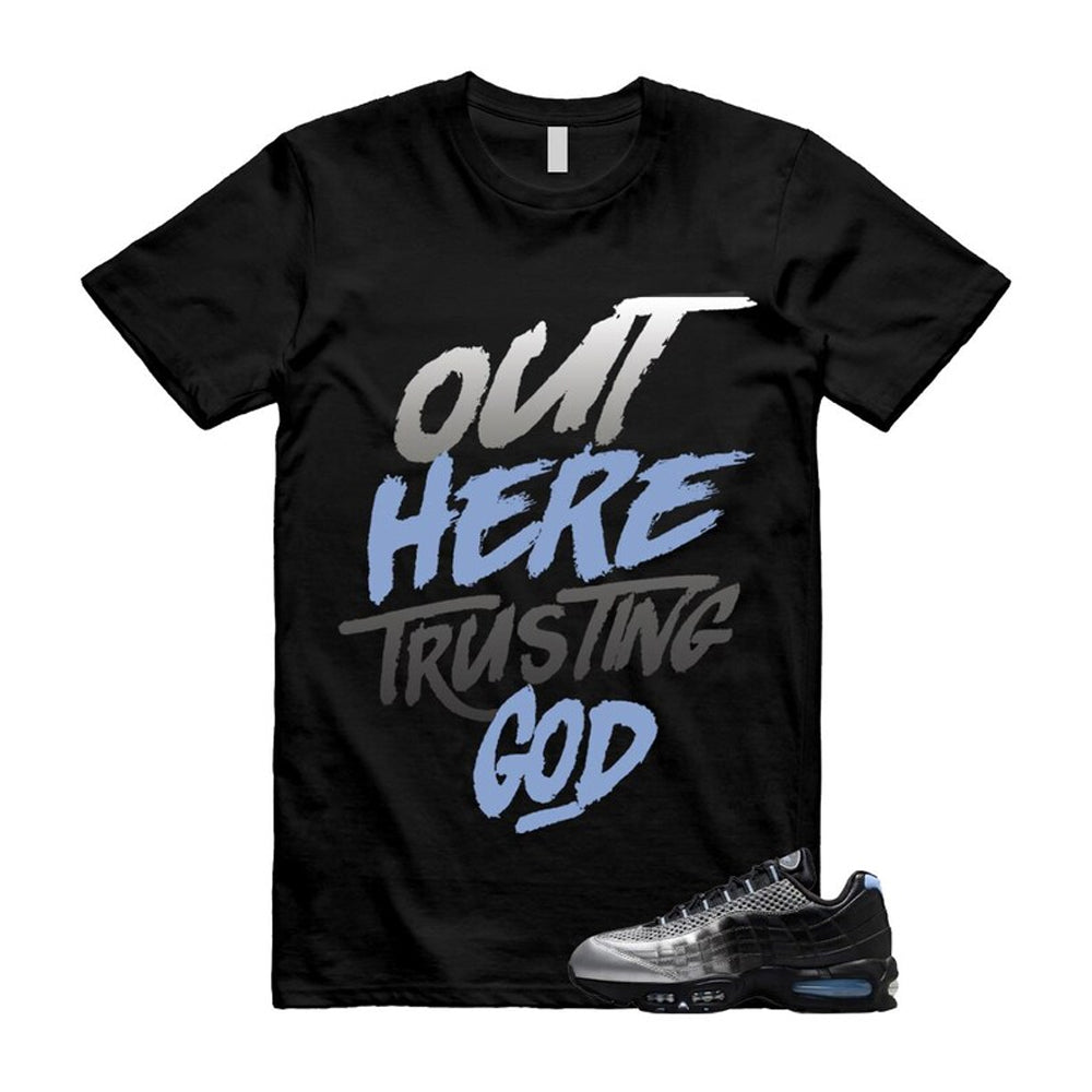 Air Max 95 Palace Black Silver Aluminum OG Big Bubble Shirt To Match God 2 T-Shirt 2026