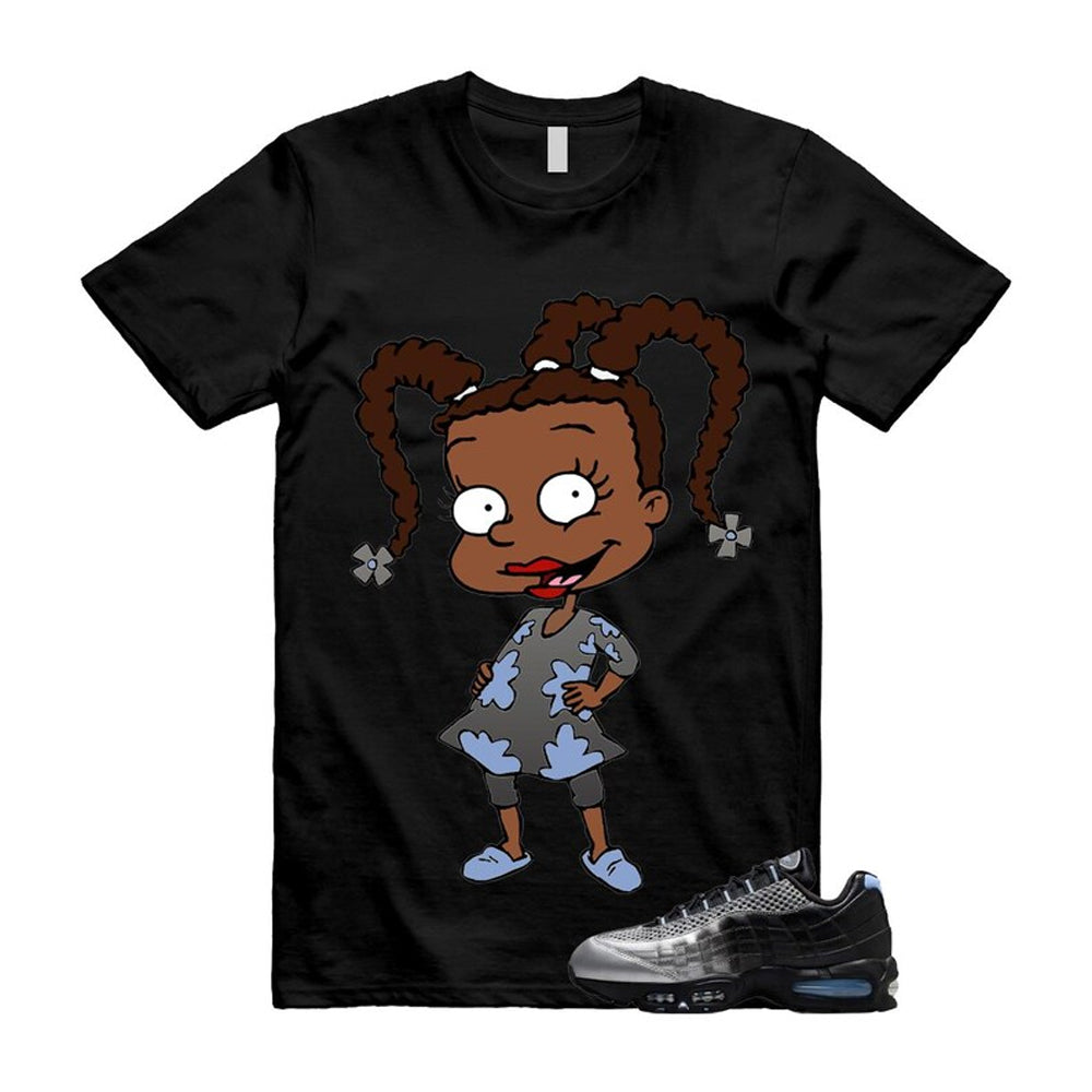 Air Max 95 Palace Black Silver Aluminum OG Big Bubble Shirt To Match Susie T-Shirt 2026