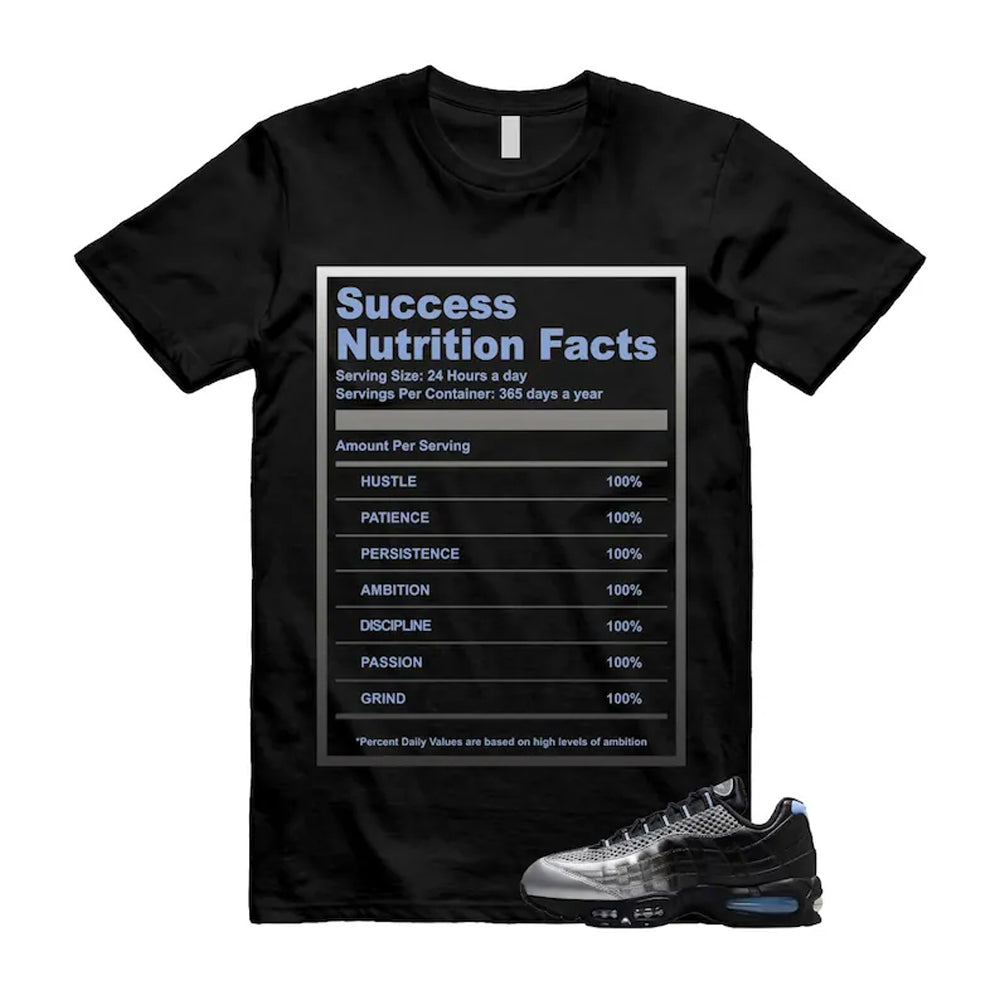 Air Max 95 Palace Black Silver Aluminum OG Big Bubble Shirt To Match Success T-Shirt 2026