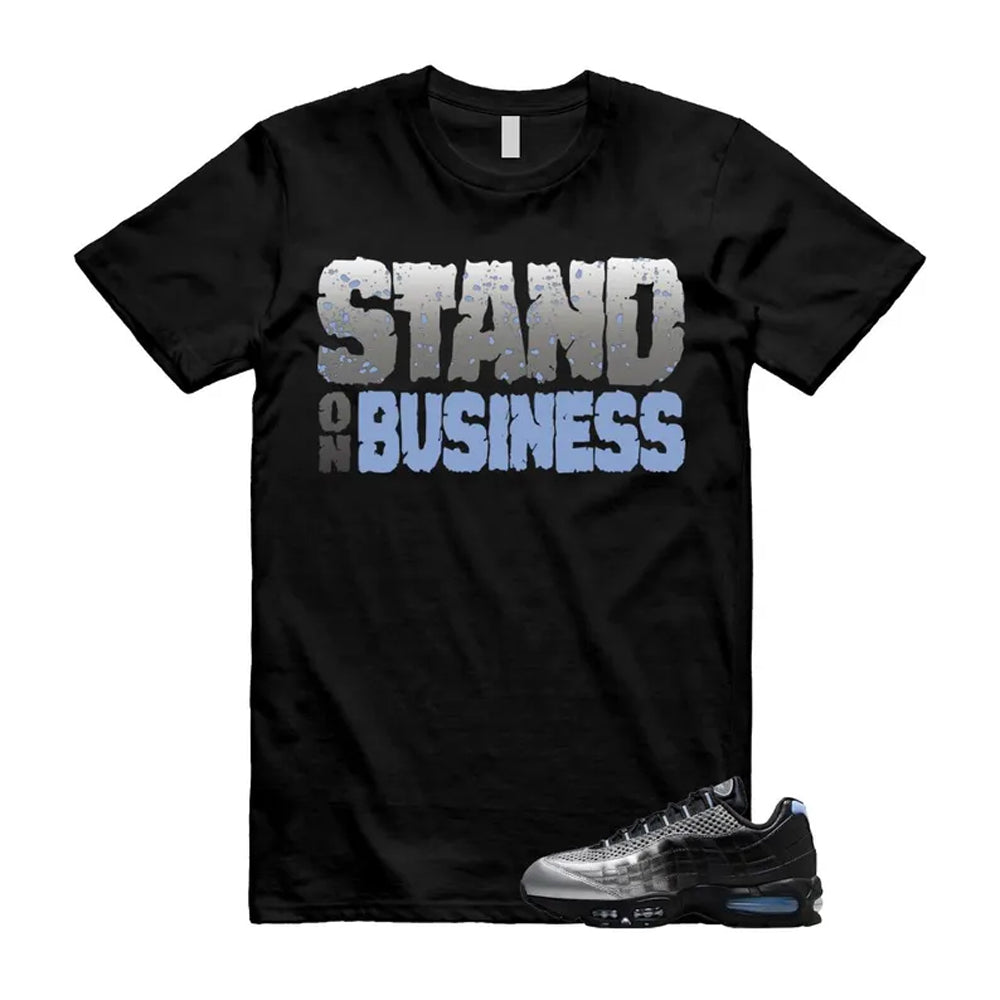 Air Max 95 Palace Black Silver Aluminum OG Big Bubble Shirt To Match Stand On Business T-Shirt 2026