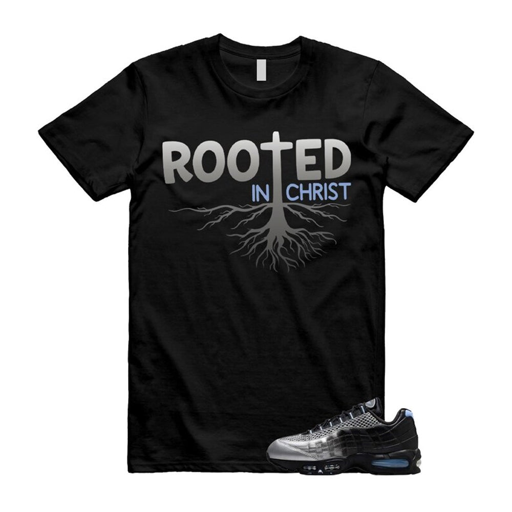 Air Max 95 Palace Black Silver Aluminum OG Big Bubble Shirt To Match Rooted T-Shirt 2026