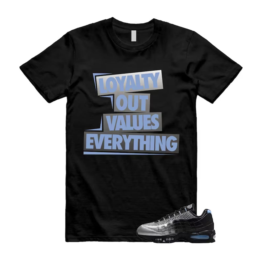 Air Max 95 Palace Black Silver Aluminum OG Big Bubble Shirt To Match Love T-Shirt 2026