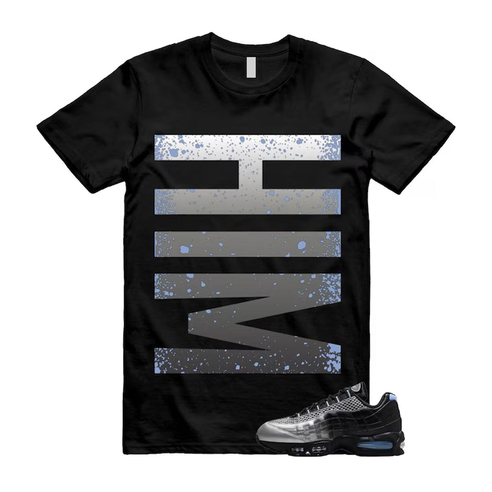 Air Max 95 Palace Black Silver Aluminum OG Big Bubble Shirt To Match Him Vert T-Shirt 2026