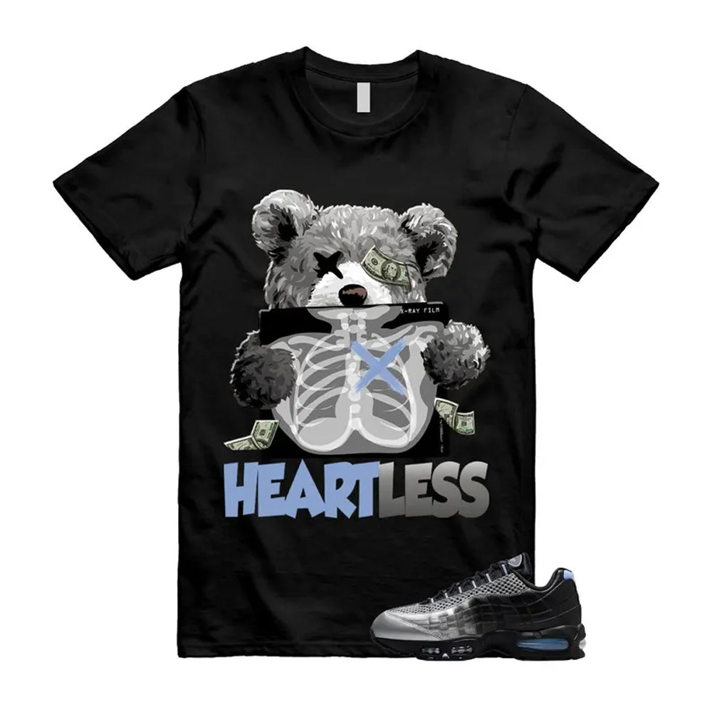 Air Max 95 Palace Black Silver Aluminum OG Big Bubble Shirt To Match Heart T-Shirt 2026