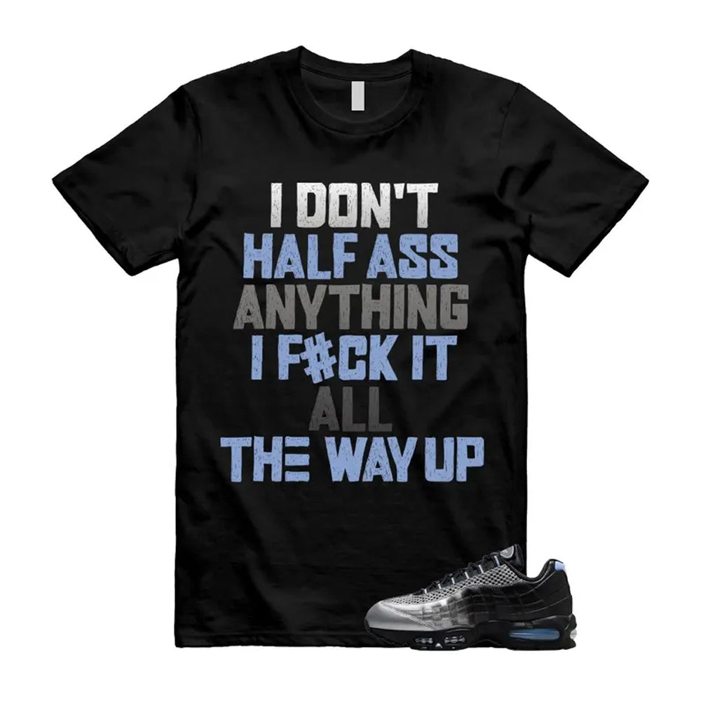 Air Max 95 Palace Black Silver Aluminum OG Big Bubble Shirt To Match Half T-Shirt 2026