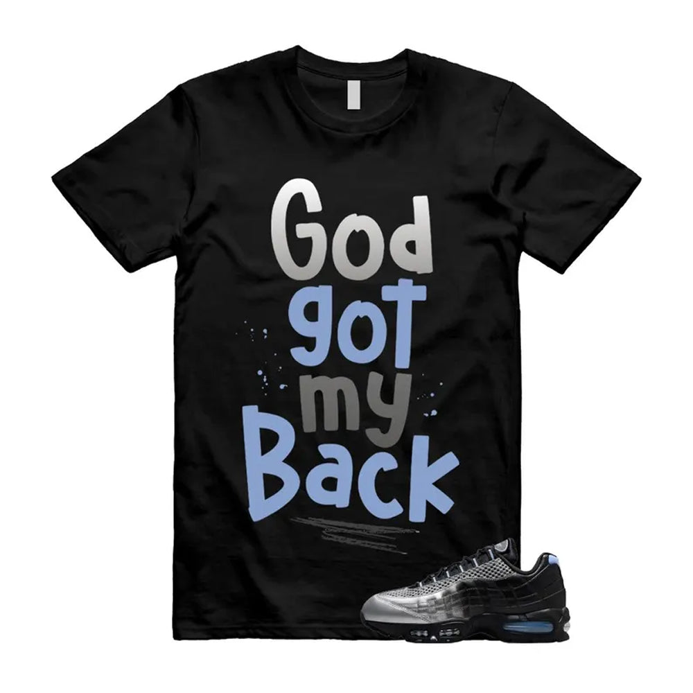Air Max 95 Palace Black Silver Aluminum OG Big Bubble Shirt To Match God 2 T-Shirt 2026