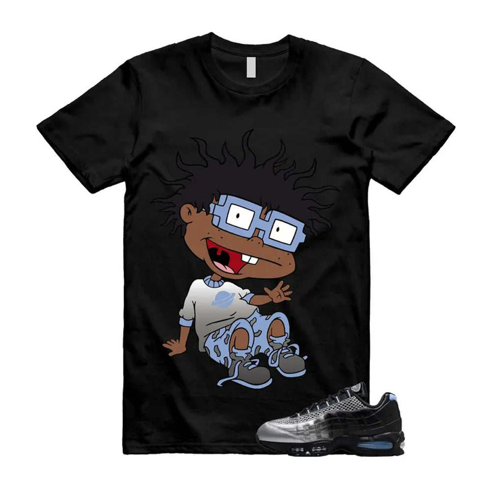Air Max 95 Palace Black Silver Aluminum OG Big Bubble Shirt To Match Finter T-Shirt 2026