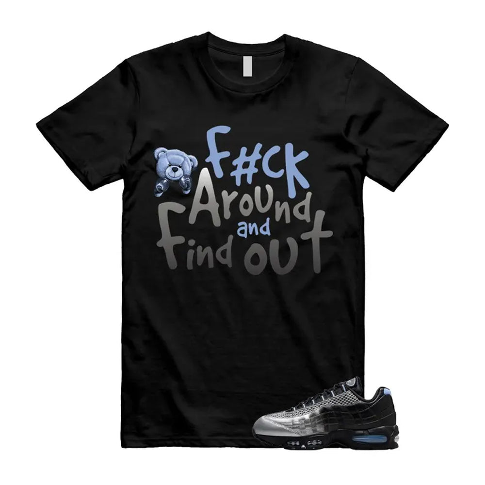 Air Max 95 Palace Black Silver Aluminum OG Big Bubble Shirt To Match Fck T-Shirt 2026