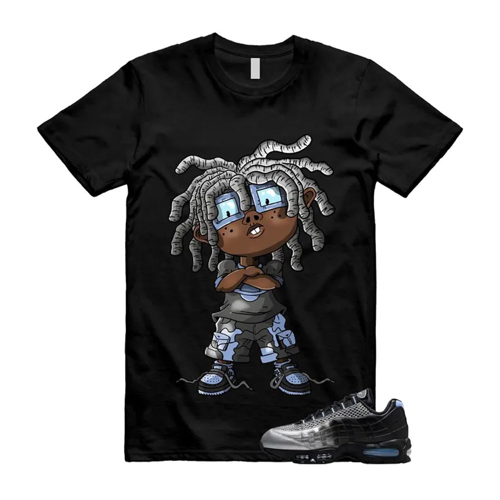 Air Max 95 Palace Black Silver Aluminum OG Big Bubble Shirt To Match Chongo T-Shirt 2026