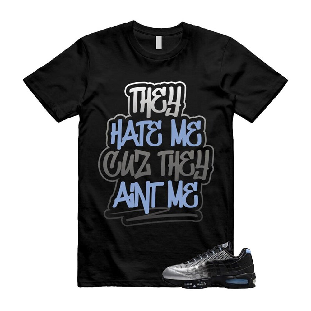 Air Max 95 Palace Black Silver Aluminum OG Big Bubble Shirt To Match Aint Me T-Shirt 2026