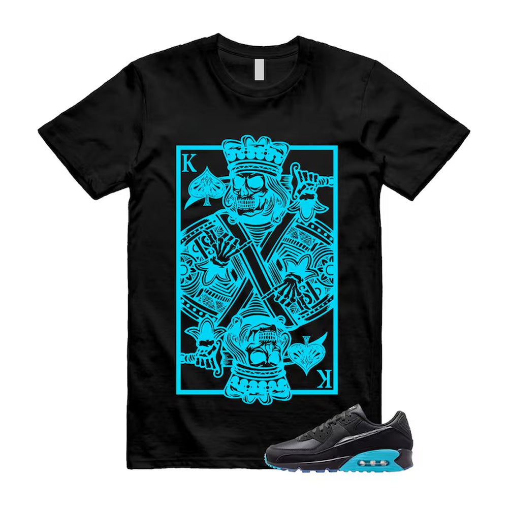Air Max 90 Gamma Blue Black Premium Scorpion Shirt To Match King Card T-Shirt 2026