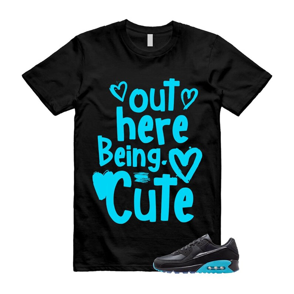 Air Max 90 Gamma Blue Black Premium Scorpion Shirt To Match Out Here Being Cute T-Shirt 2026