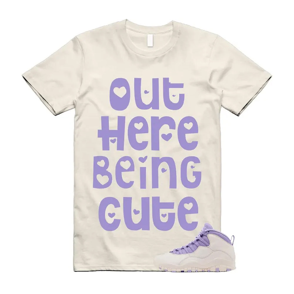 10 Hydrangeas Chalk Wild Grape Lavender Air Shirt To Match Out Here Being Cute T-Shirt 2026