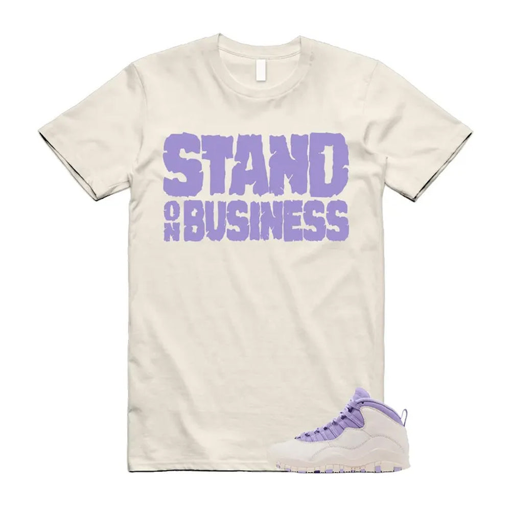 10 Hydrangeas Chalk Wild Grape Lavender Air Shirt To Match Stand On Business T-Shirt 2026