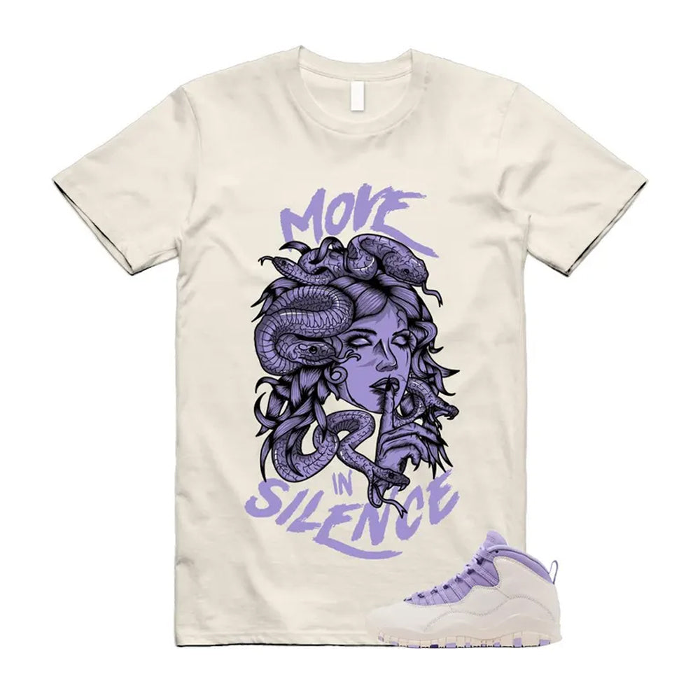 10 Hydrangeas Chalk Wild Grape Lavender Air Shirt To Match Move Is Slience T-Shirt 2026