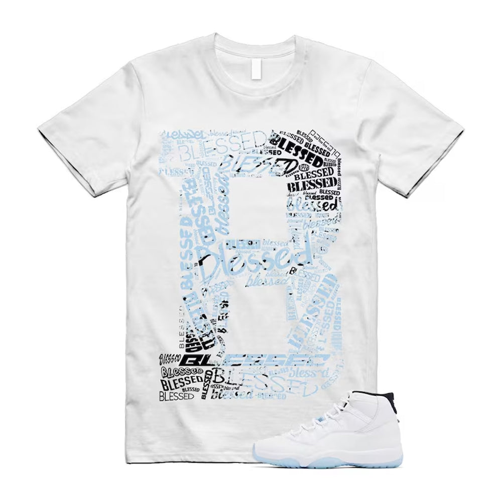 11 Legend Blue White Black Shirt To Match B T-Shirt