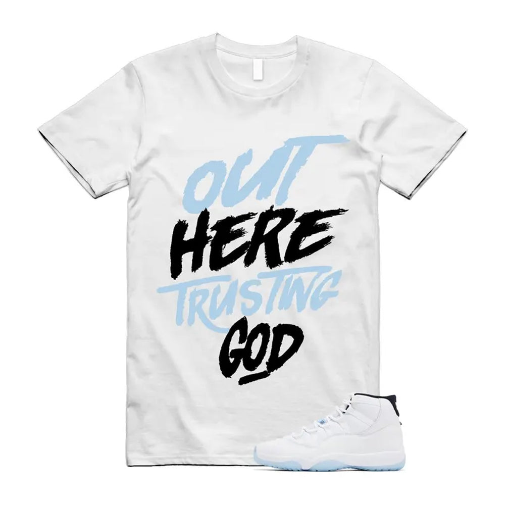 11 Legend Blue White Black Shirt To Match God T-Shirt