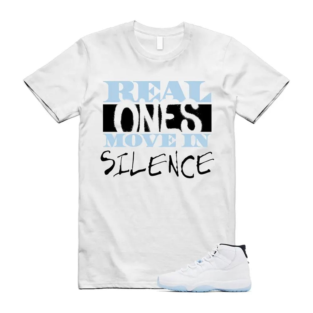 11 Legend Blue White Black Shirt To Match Real T-Shirt