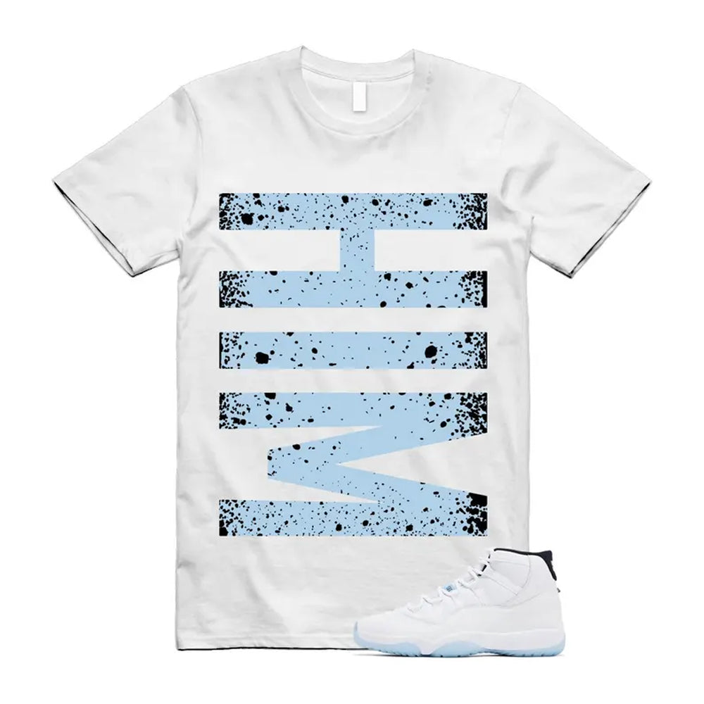 11 Legend Blue White Black Shirt To Match Him Vert T-Shirt