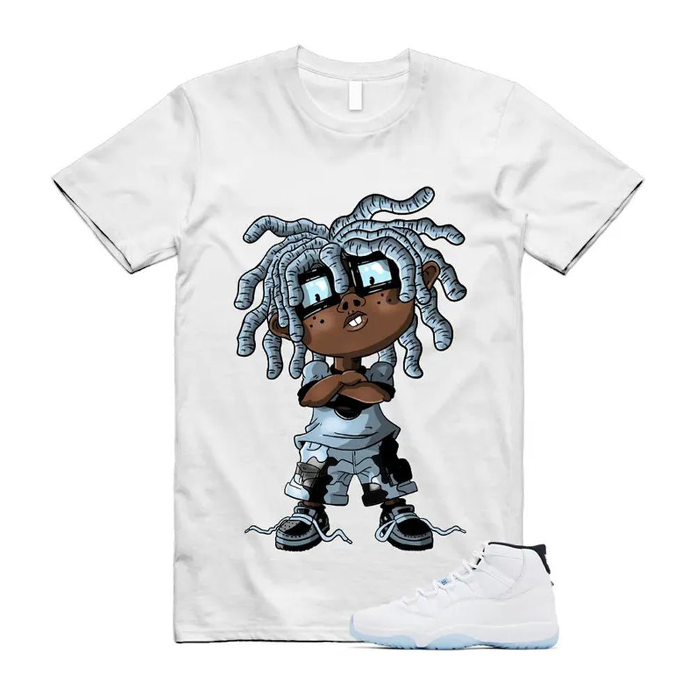 11 Legend Blue White Black Shirt To Match Chongo T-Shirt