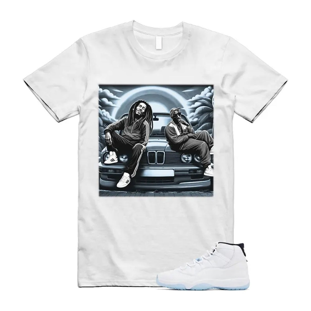 11 Legend Blue White Black Shirt To Match Bob Pac T-Shirt