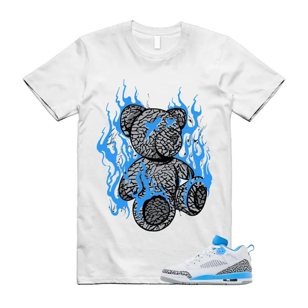 Spizike UNC University Blue White Wolf Grey Anthracite Low Shirt To Match Lit T-Shirt 2024
