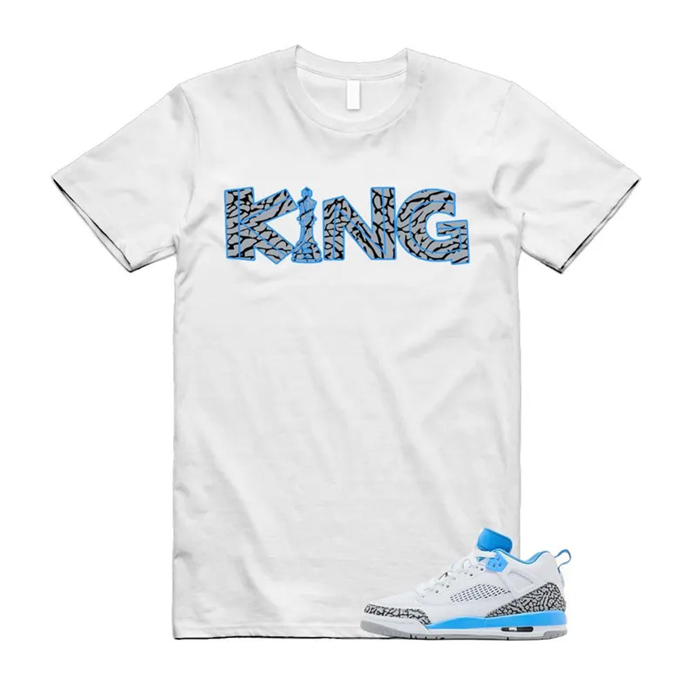 Spizike UNC University Blue White Wolf Grey Anthracite Low Shirt To Match King T-Shirt 2024