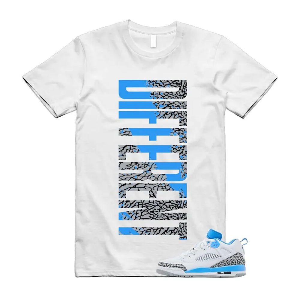 Spizike UNC University Blue White Wolf Grey Anthracite Low Shirt To Match Different T-Shirt 2024