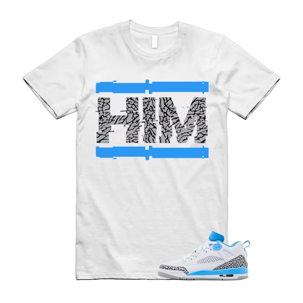 Spizike UNC University Blue White Wolf Grey Anthracite Low Shirt To Match Him T-Shirt 2024