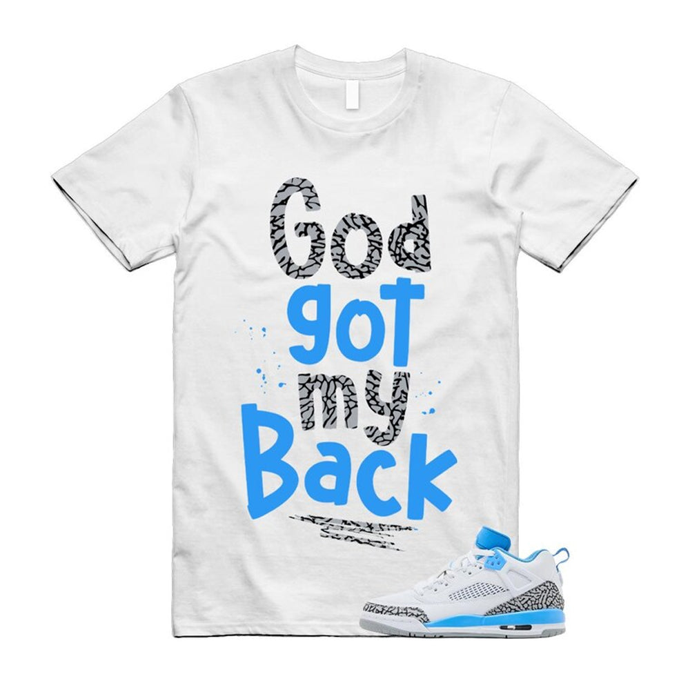 Spizike UNC University Blue White Wolf Grey Anthracite Low Shirt To Match God T-Shirt 2024