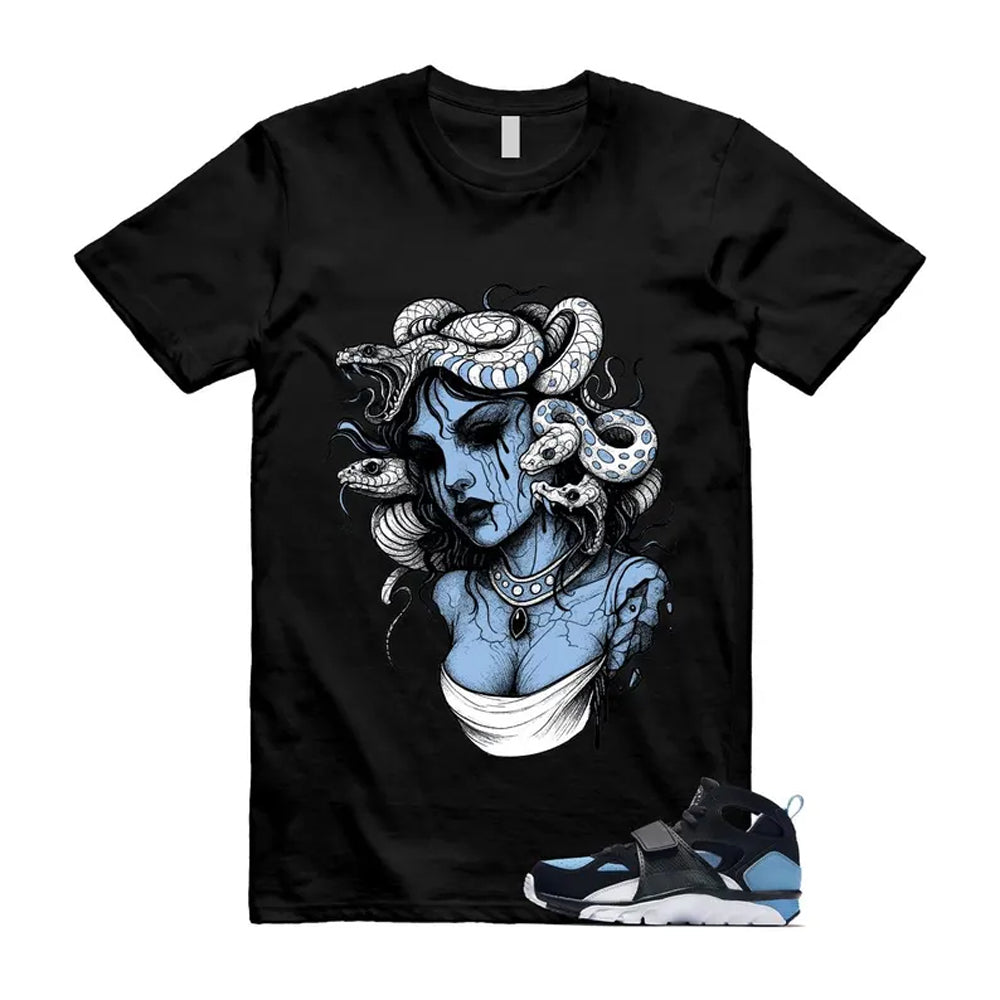 Huarache Cool Blue Black White Air Trainer Shirt To Match Snakes T-Shirt 2024
