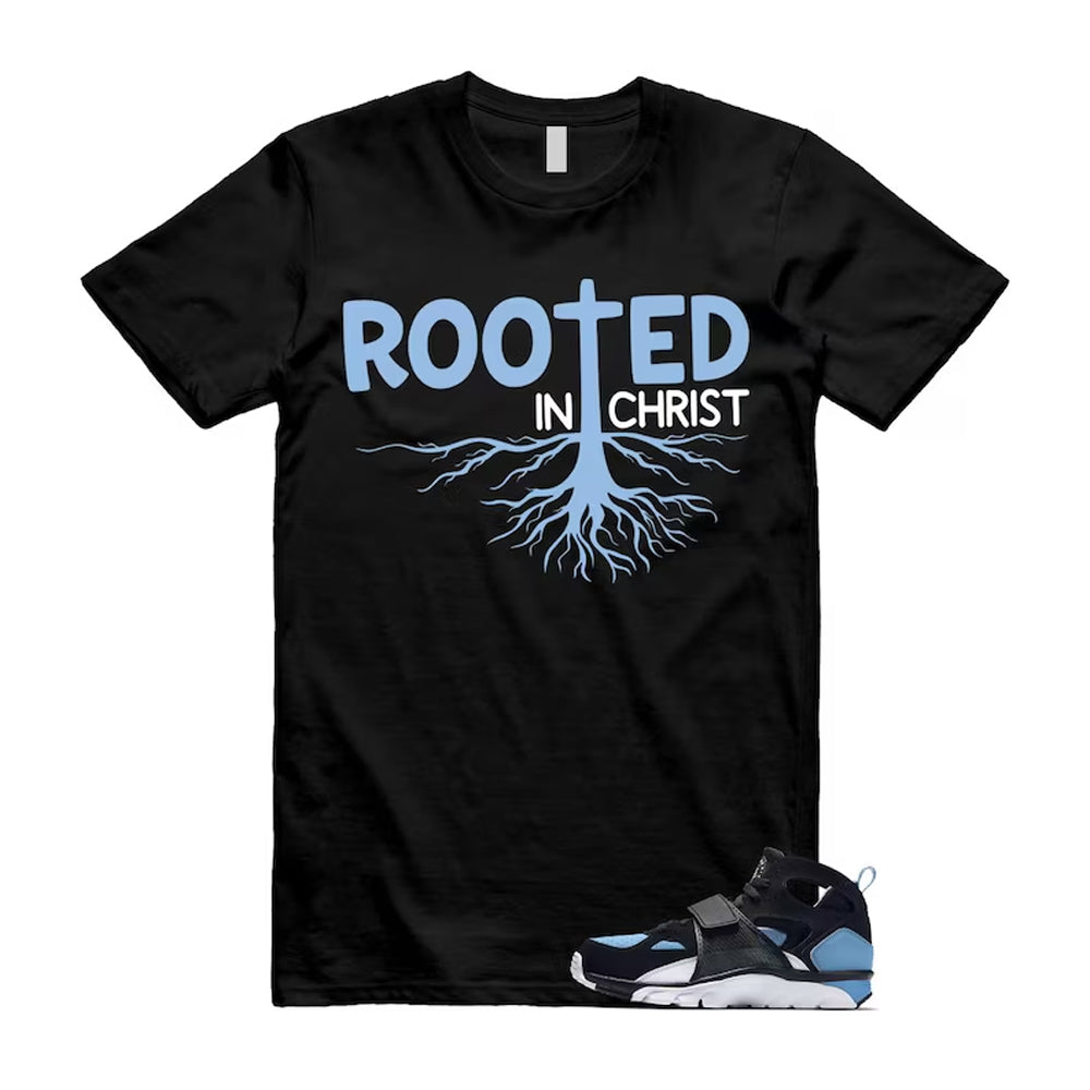 Huarache Cool Blue Black White Air Trainer Shirt To Match Rooted T-Shirt 2024
