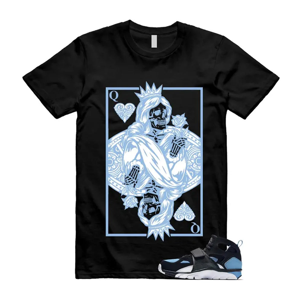 Huarache Cool Blue Black White Air Trainer Shirt To Match Queen Card T-Shirt 2024