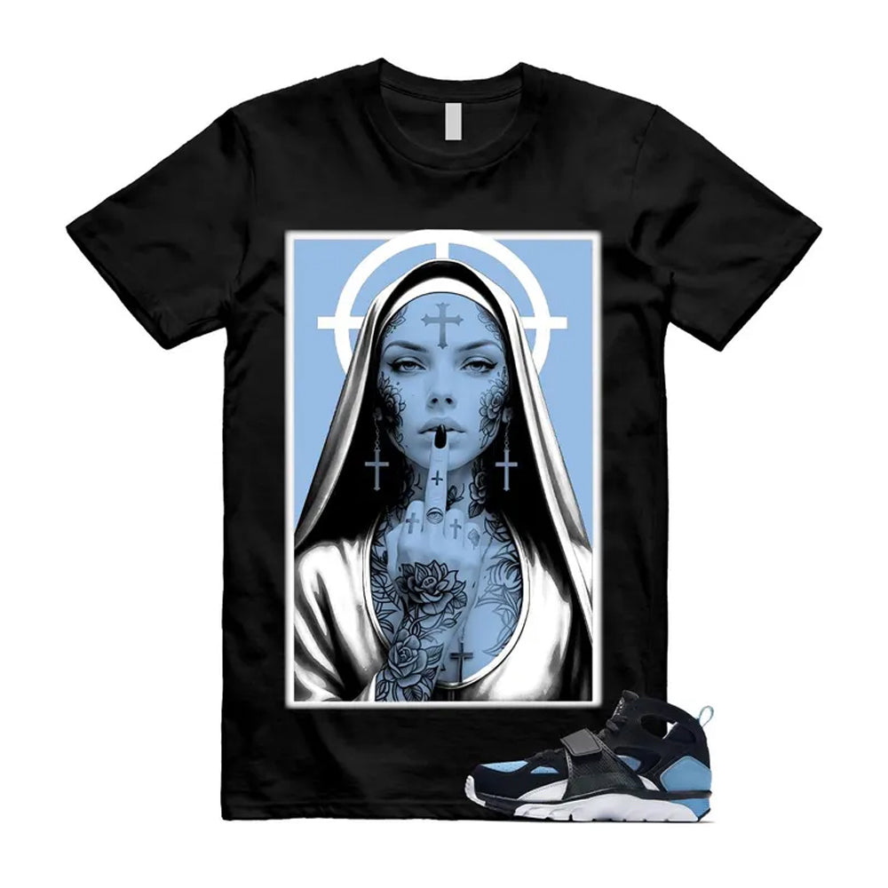 Huarache Cool Blue Black White Air Trainer Shirt To Match Nun T-Shirt 2024