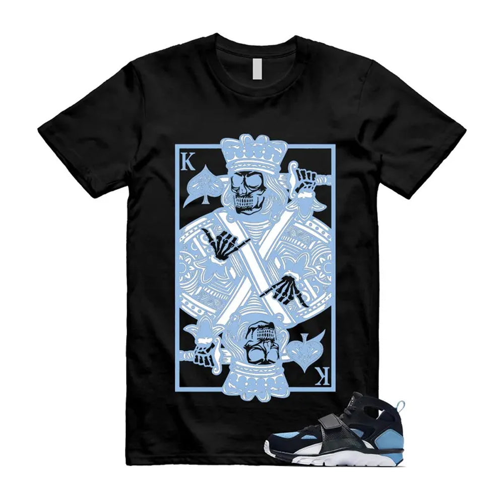 Huarache Cool Blue Black White Air Trainer Shirt To Match King Card T-Shirt 2024