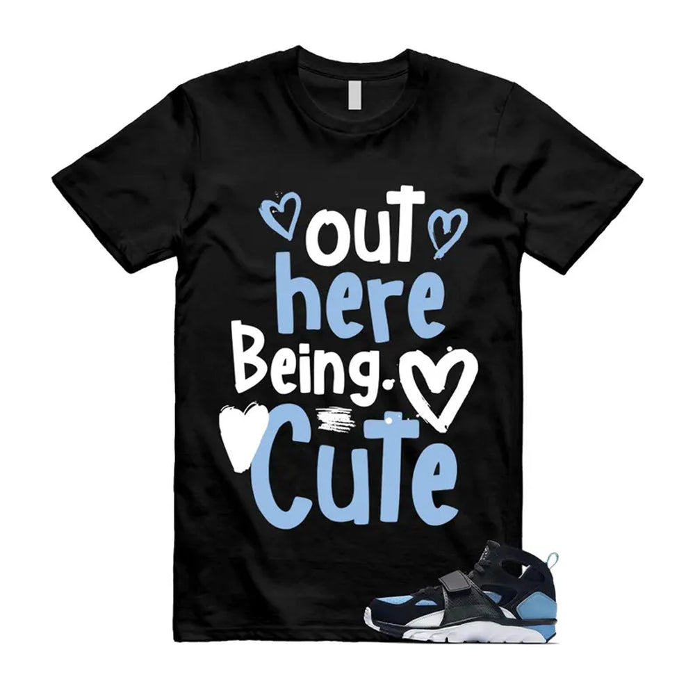 Huarache Cool Blue Black White Air Trainer Shirt To Match Out Here Being Cute T-Shirt 2024