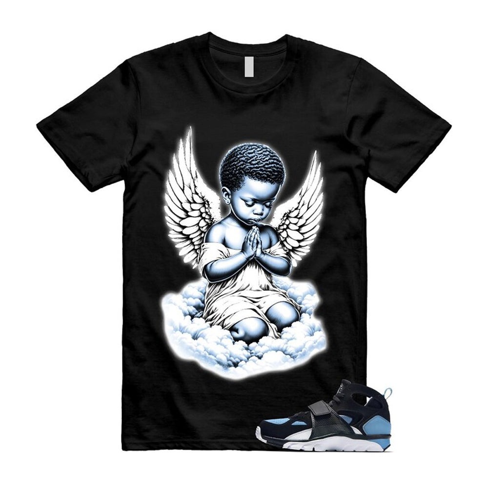 Huarache Cool Blue Black White Air Trainer Shirt To Match Angel T-Shirt 2024