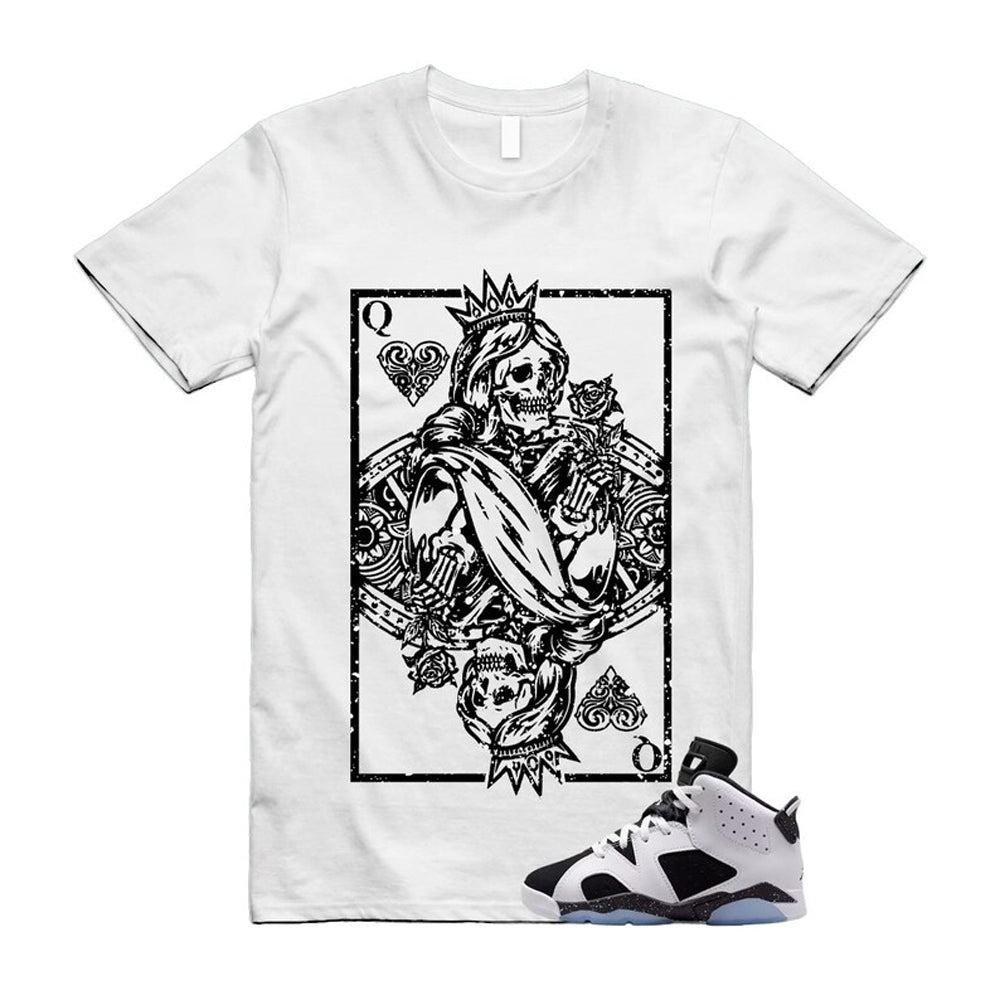 6s Retro Reverse Oreo 2026 Shirt To Match Queen Card T-Shirt