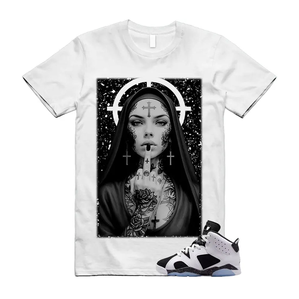 6s Retro Reverse Oreo 2026 Shirt To Match Nun T-Shirt