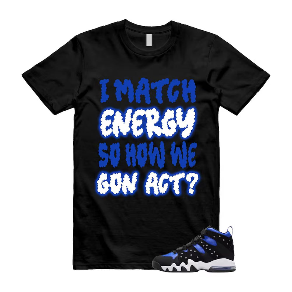 Air Max2 CB 94 Black Varsity Royal Blue White 2026 Shirt To Match I Match Energy T-Shirt
