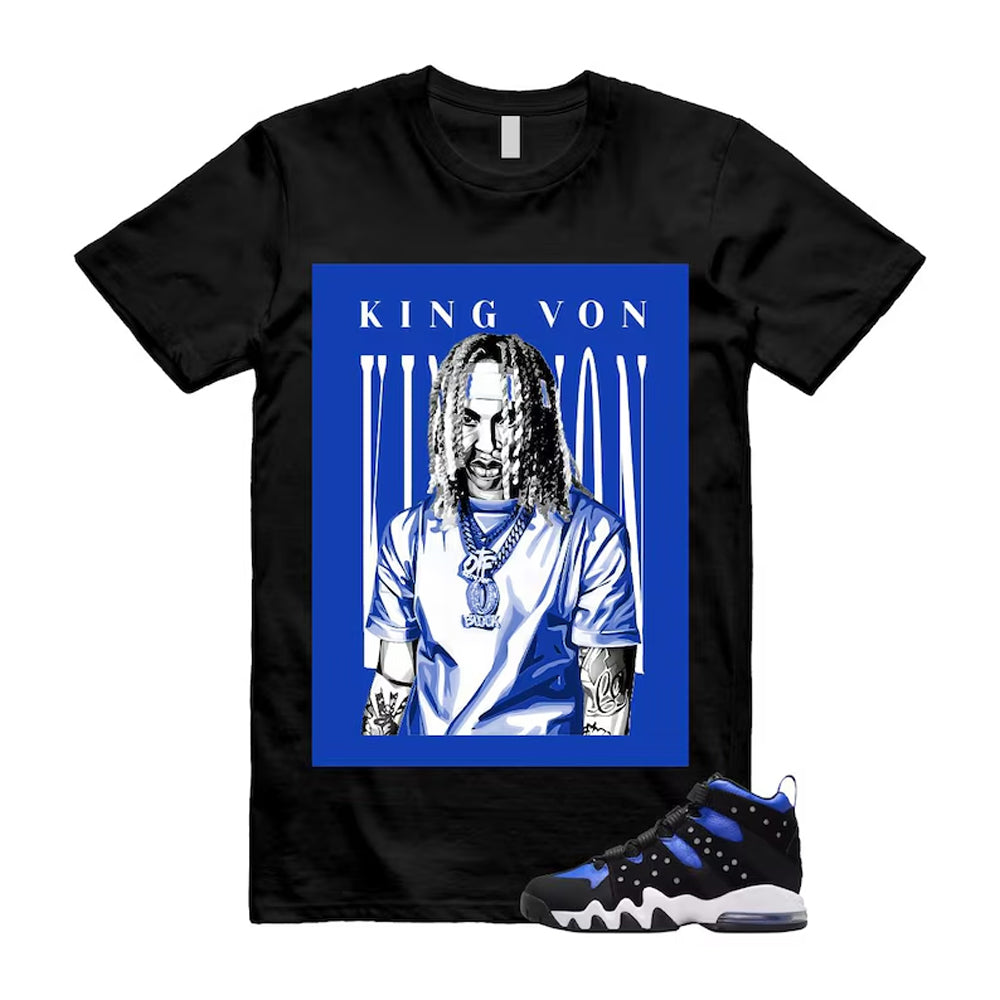 Air Max2 CB 94 Black Varsity Royal Blue White 2026 Shirt To Match King Von T-Shirt