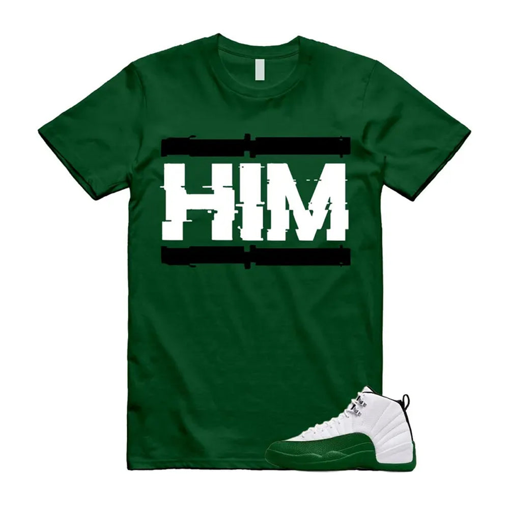 12 Bucks Green White Black Gorge Retro 2026 Shirt To Match Him T-Shirt