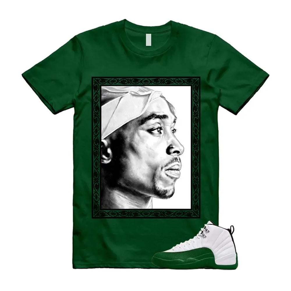 12 Bucks Green White Black Gorge Retro 2026 Shirt To Match Pac T-Shirt