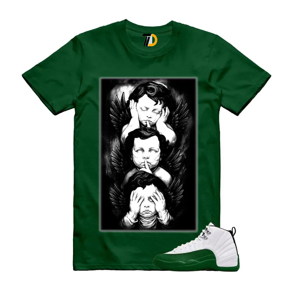 12 Bucks Green White Black Gorge Retro 2026 Shirt To Match No Evil Streetwear T-Shirt