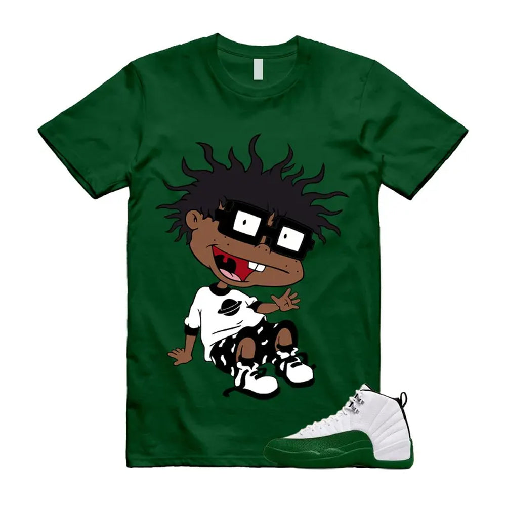 12 Bucks Green White Black Gorge Retro 2026 Shirt To Match Finsster T-Shirt