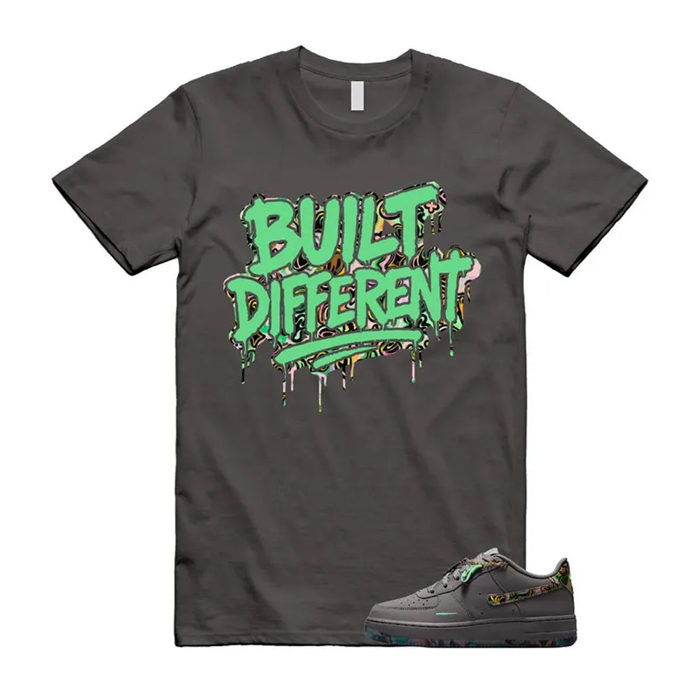 Air Force 1 Pencil Point Illusion Green Dark Raisin Grey 2026 Shirt To Match Built T-Shirt