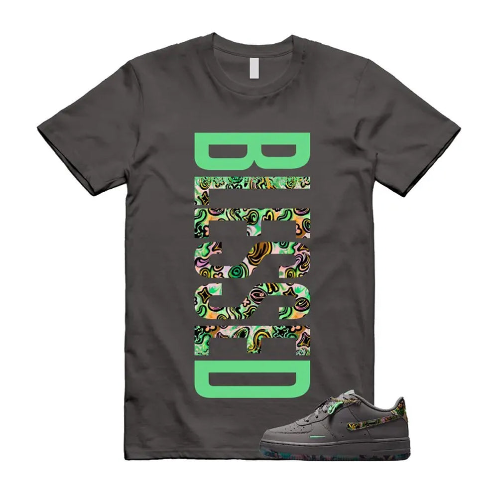 Air Force 1 Pencil Point Illusion Green Dark Raisin Grey 2026 Shirt To Match Vertbls T-Shirt
