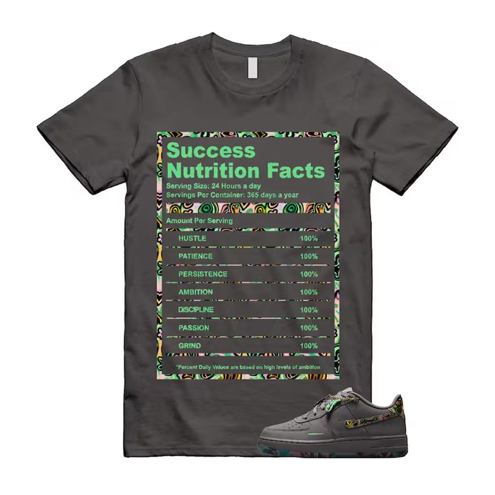Air Force 1 Pencil Point Illusion Green Dark Raisin Grey 2026 Shirt To Match Success T-Shirt