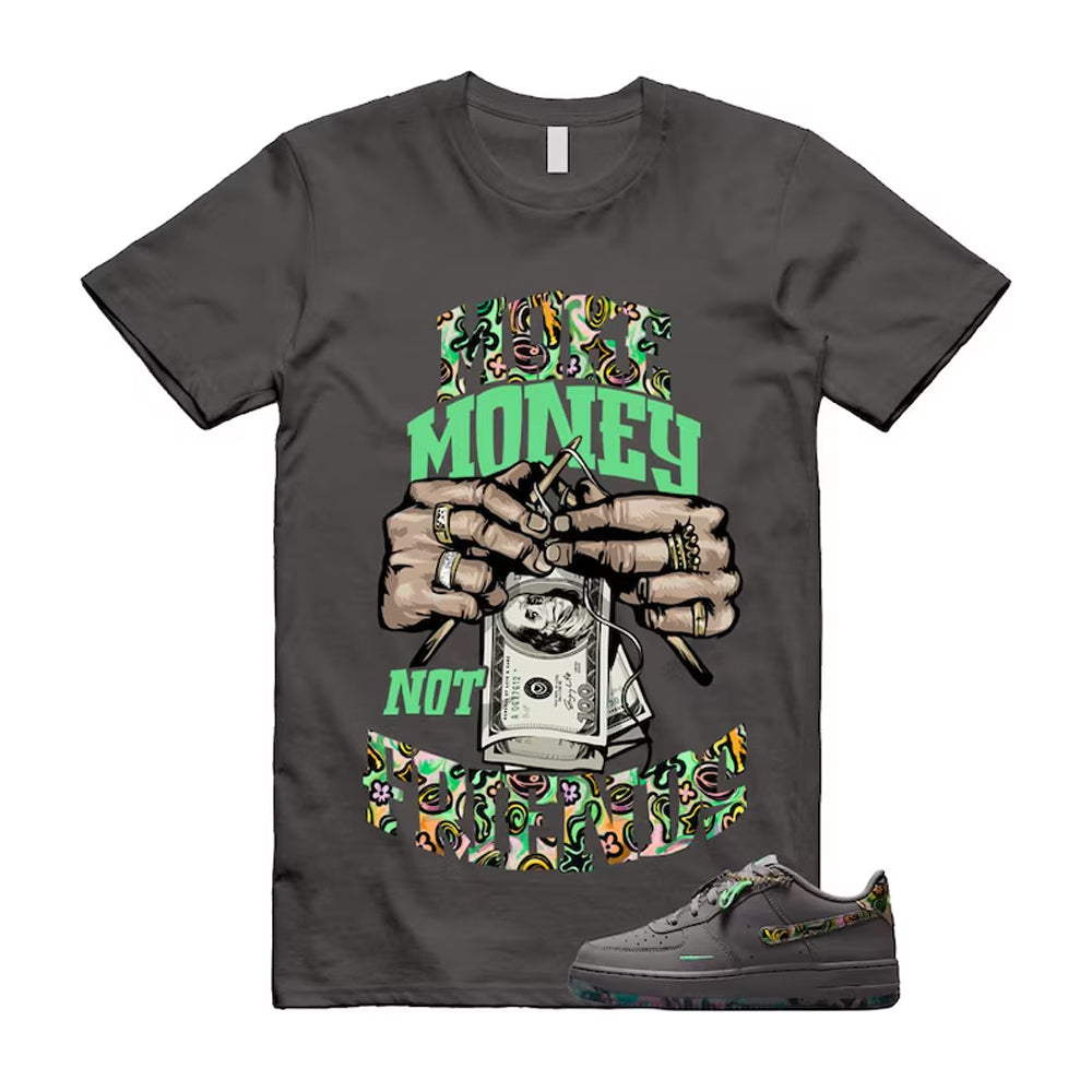 Air Force 1 Pencil Point Illusion Green Dark Raisin Grey 2026 Shirt To Match Make Money T-Shirt