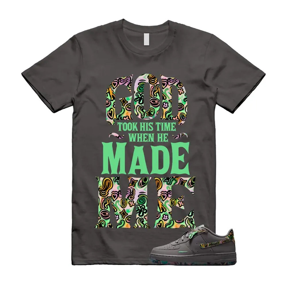 Air Force 1 Pencil Point Illusion Green Dark Raisin Grey 2026 Shirt To Match Made Me T-Shirt